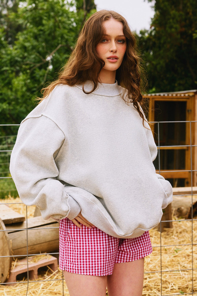 即完！キャプテンズヘルム BI COLOR MOCK NECK PULLOVER 即完！キャプテンズヘルム BI COLOR MOCK NECK PULLOVER 即完